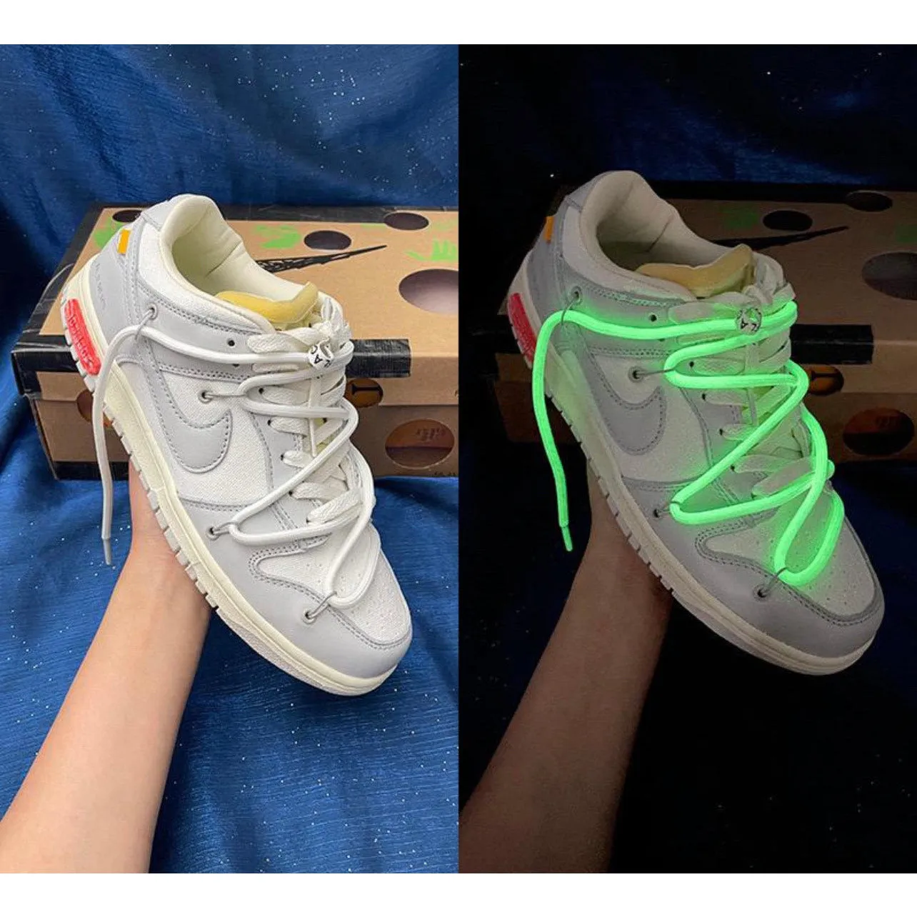 Round Glow Laces (4mm)