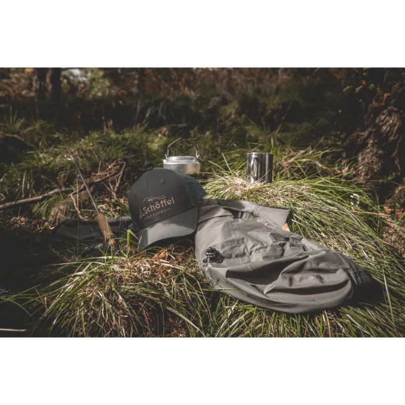 Schoffel Fly Fishing Mens Trucker Cap - Charcoal