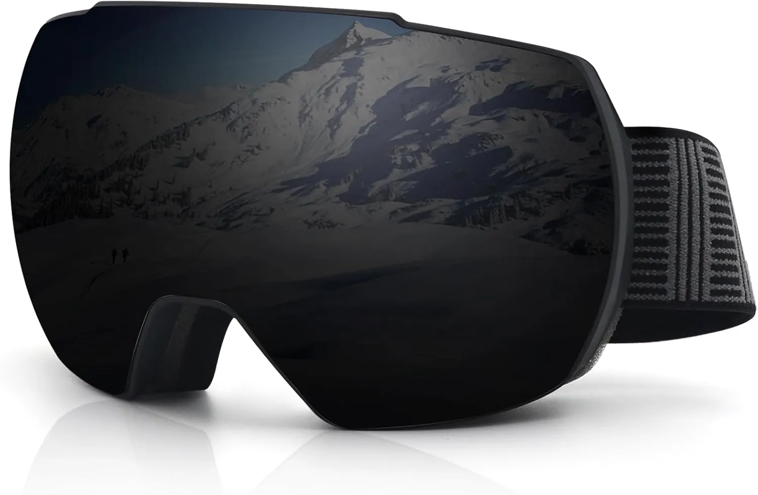 Ski Snow Goggles,OTG UV400 Protection,Anti Fog Skiing,Skating,Snowboarding,Snowboard Goggles For Men Women Youth