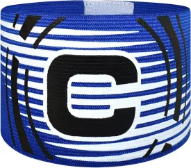 Sports Captain C Arm Band, Unisex Elastic Soccer Captain Armband Adjustable Outdoor Football Player Captain's ArmBands for Youth and Adult