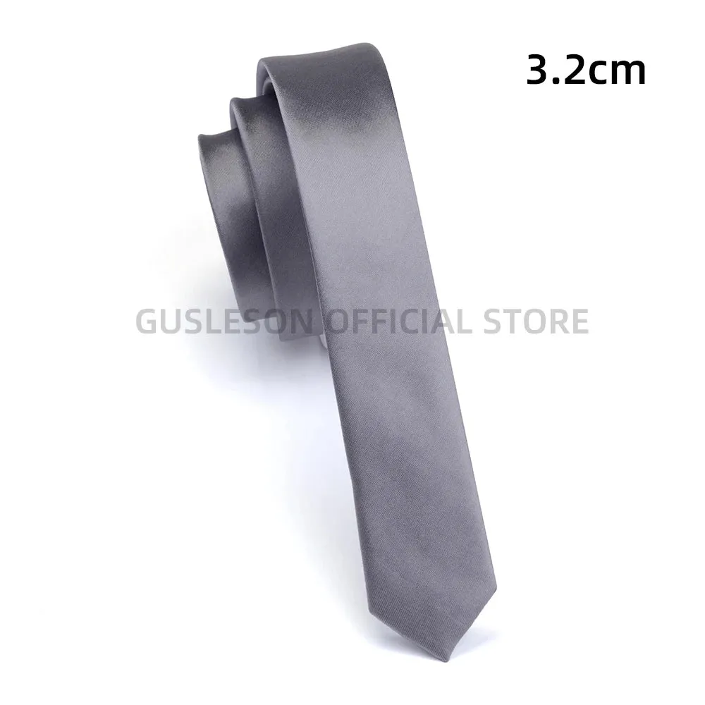 Super Slim Skinny Narrow Tie 3cm