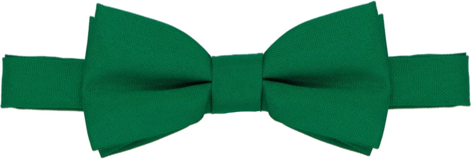 tiemart Matte Finish Pre-tied Adjustable Bow Tie