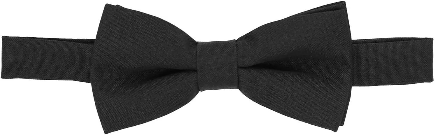 tiemart Matte Finish Pre-tied Adjustable Bow Tie