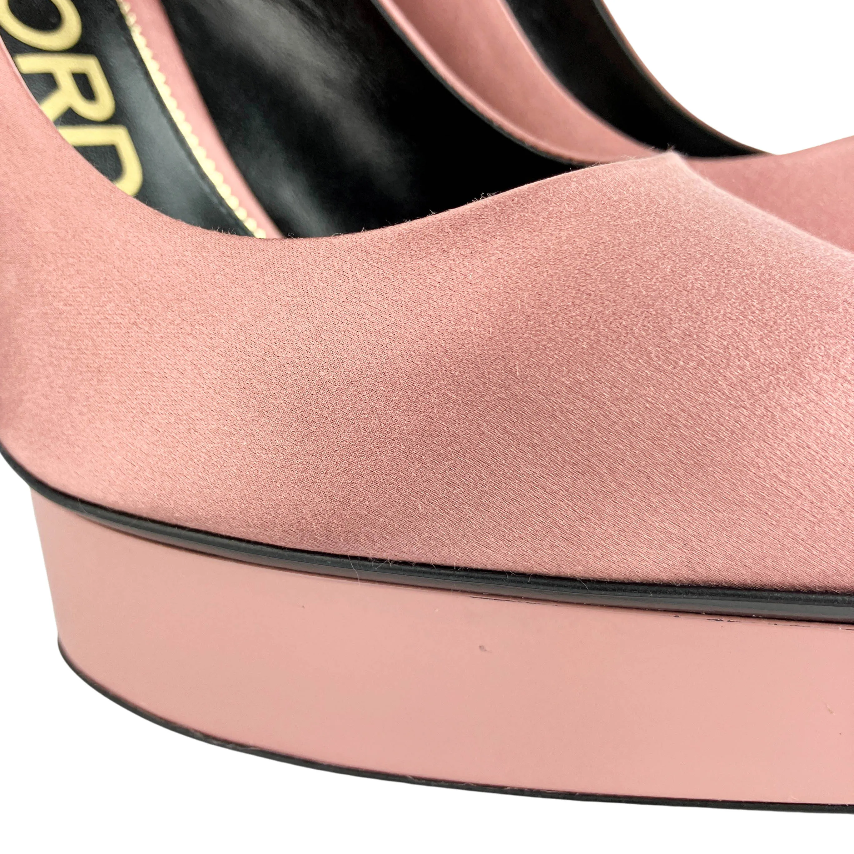 Tom Ford Satin Pumps in Rose Nude