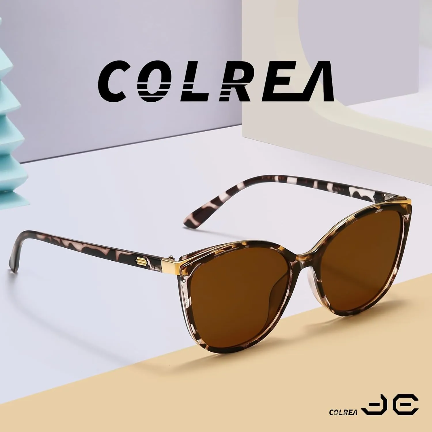 Trendy Cat Eye Sunglasses for Women Fashion Cateye UV400 Protection Glasses CL22017