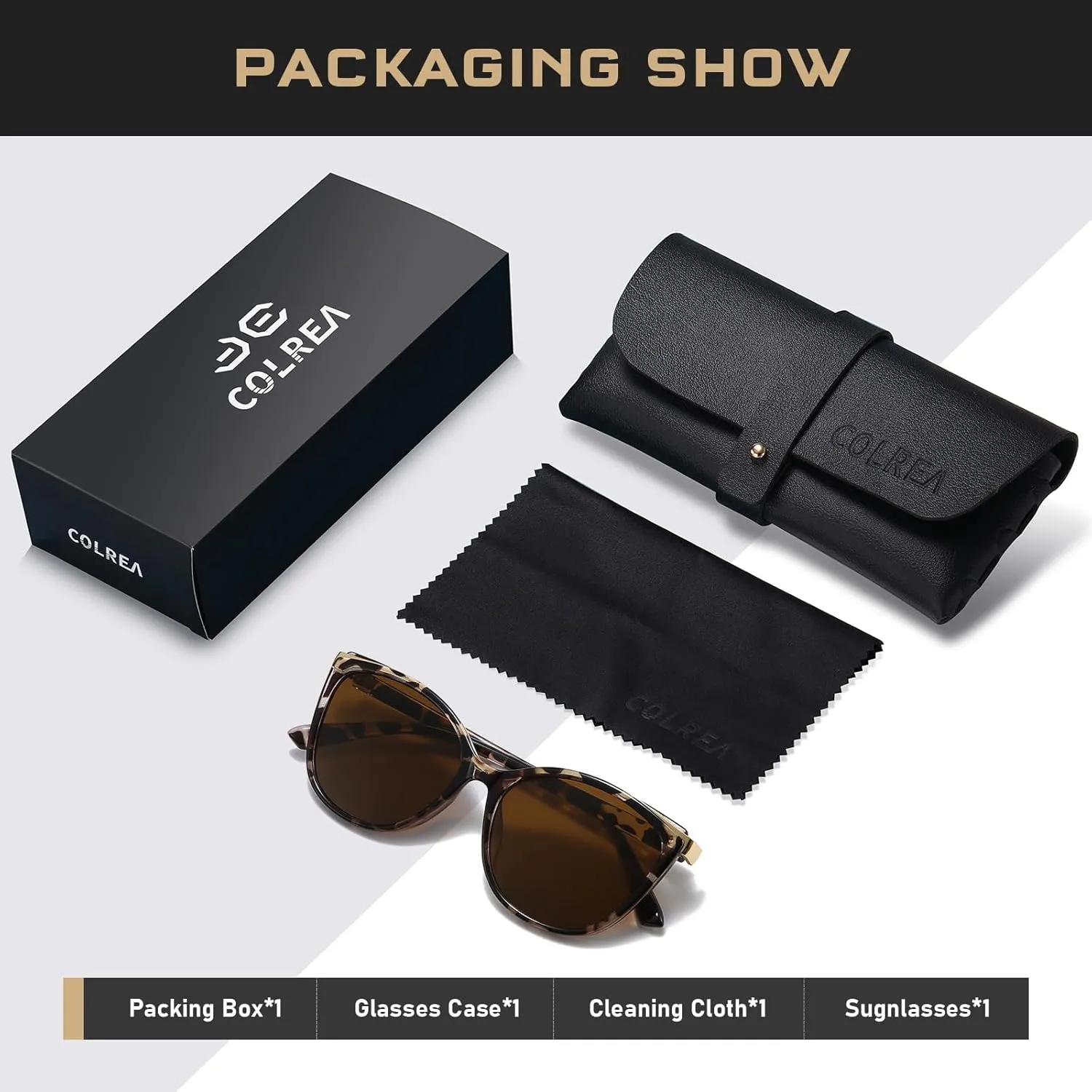 Trendy Cat Eye Sunglasses for Women Fashion Cateye UV400 Protection Glasses CL22017