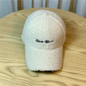 Winter Fashion Plush Baseball Cap