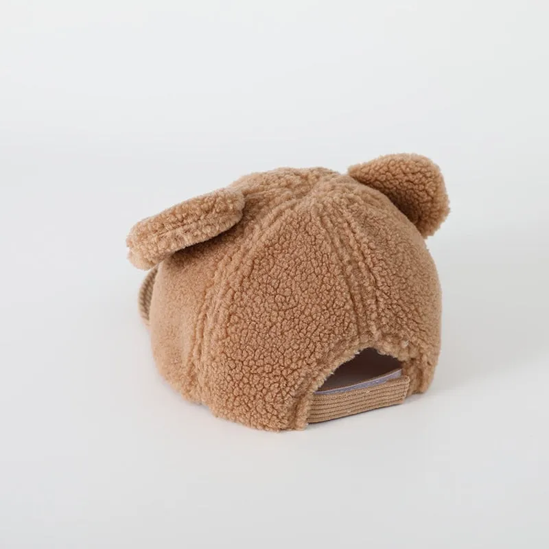 Winter Sherpa Peaked Cap